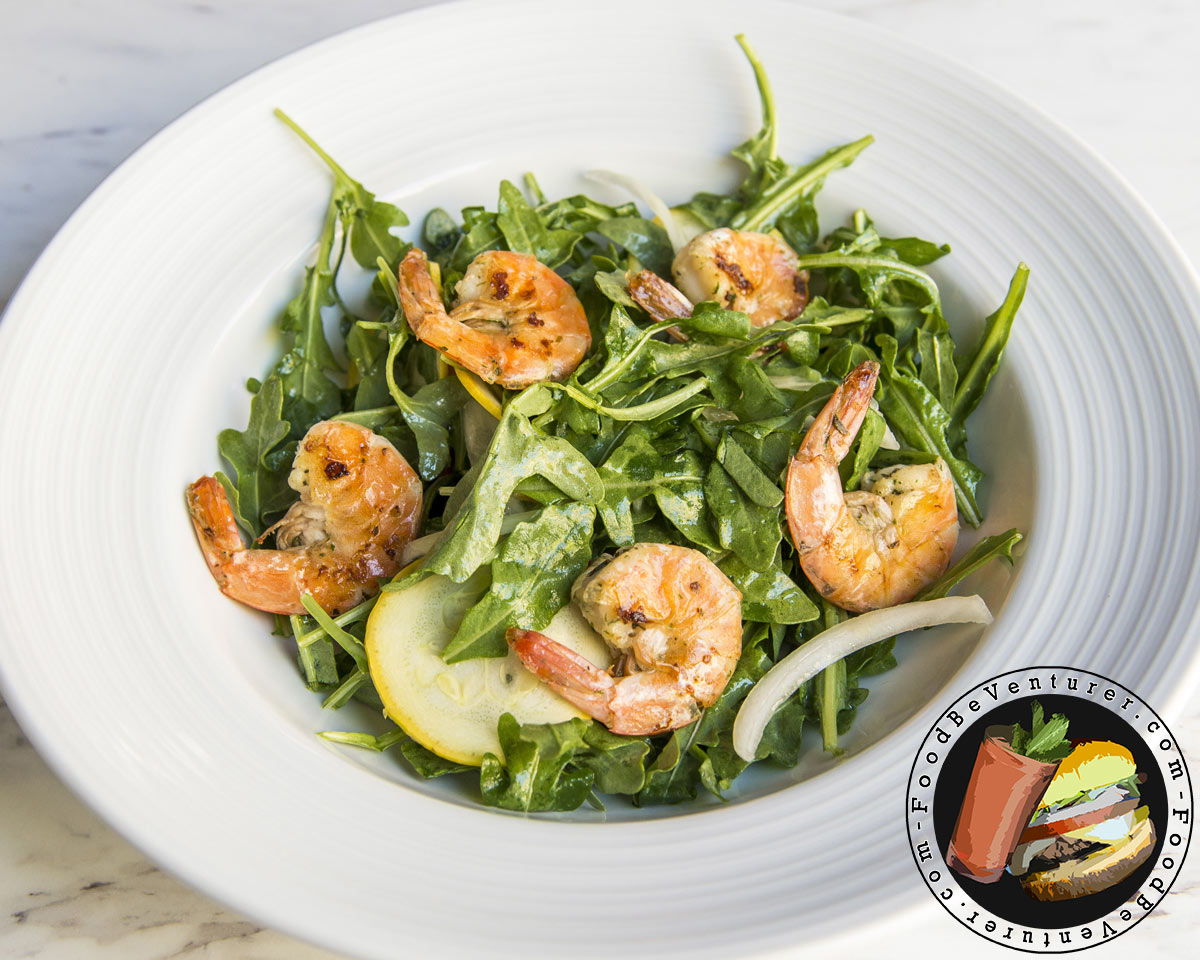 1230 Restaurant  Shrimp Baby Arugula Salad