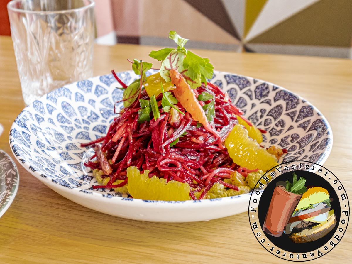 Adas on the River Alexandria VA Beet Tangerine Salad