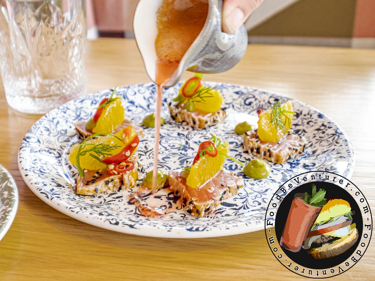 Adas on the River Alexandria VA Seared Salmon