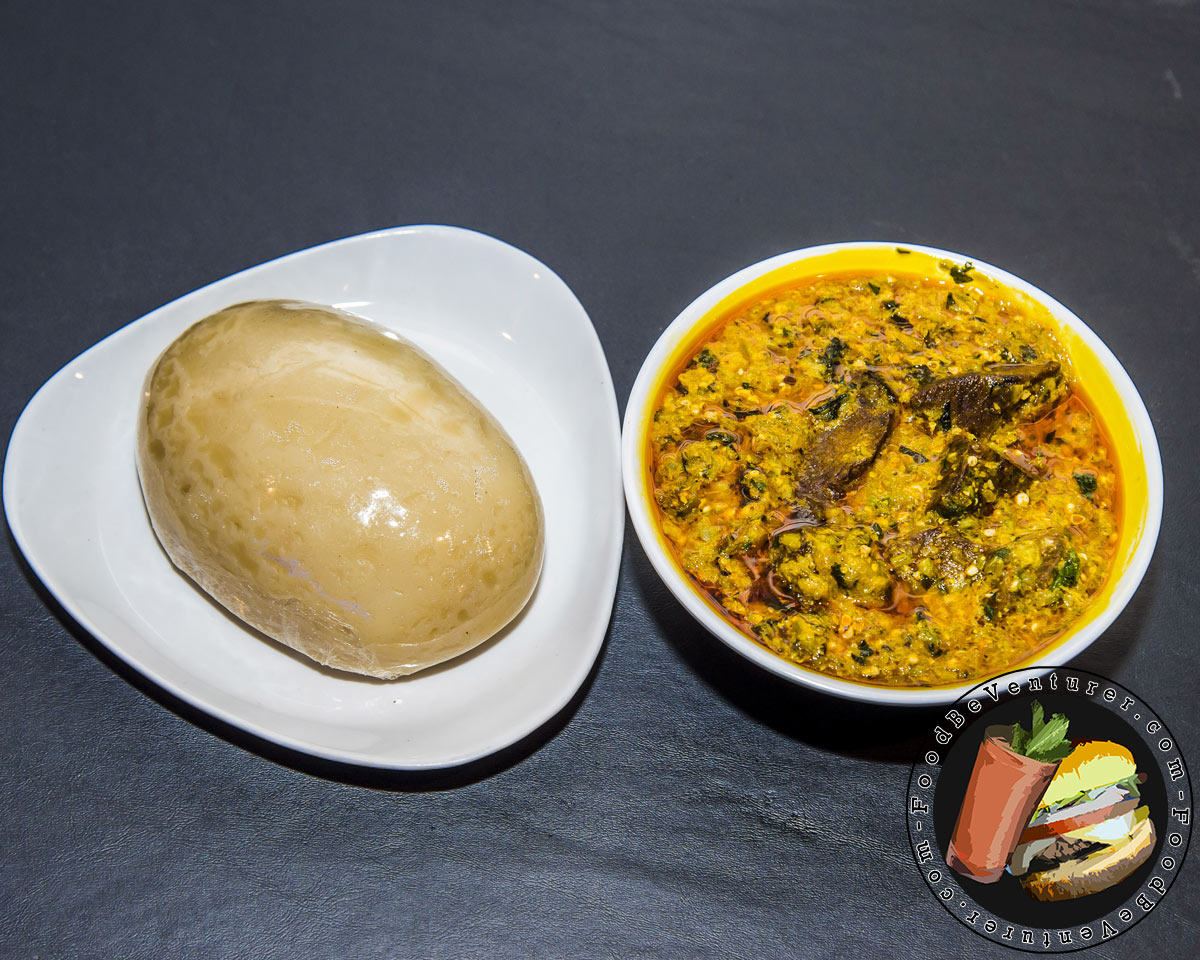 Afrik  Okra Soup Fufu