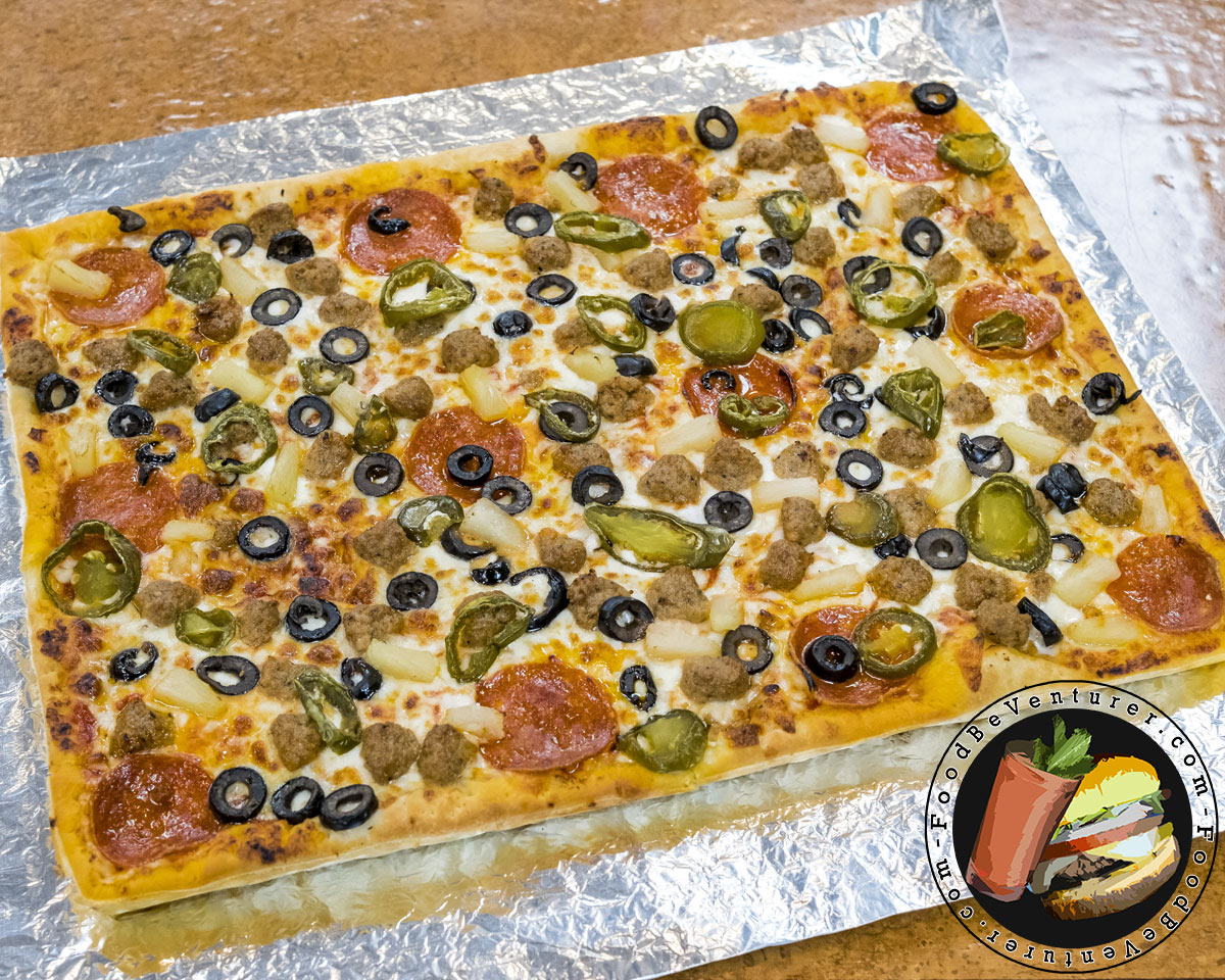 Americas Best Pizza Wings Custom Square Pizza