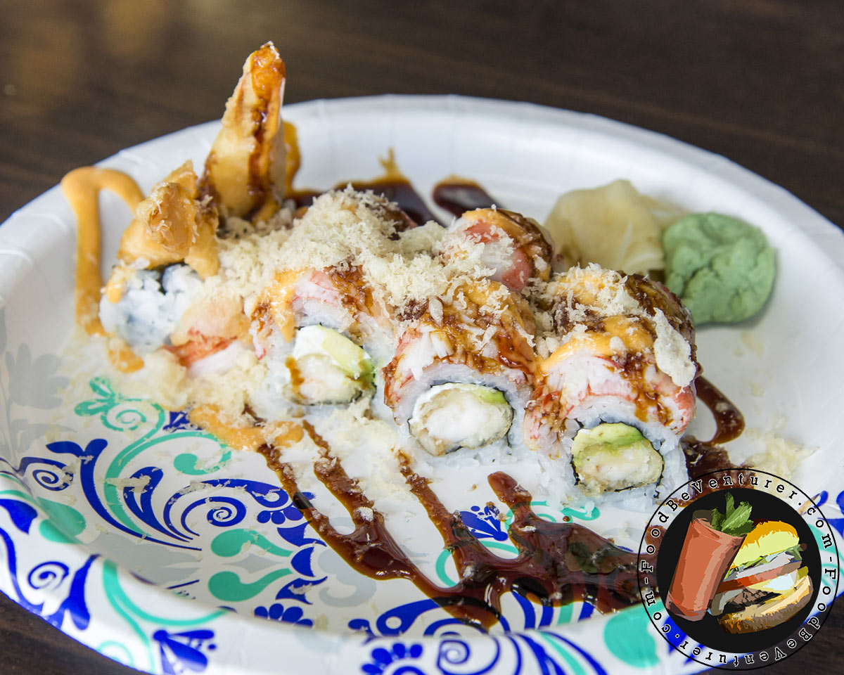 Andys Restaurant Sushi Monster Roll