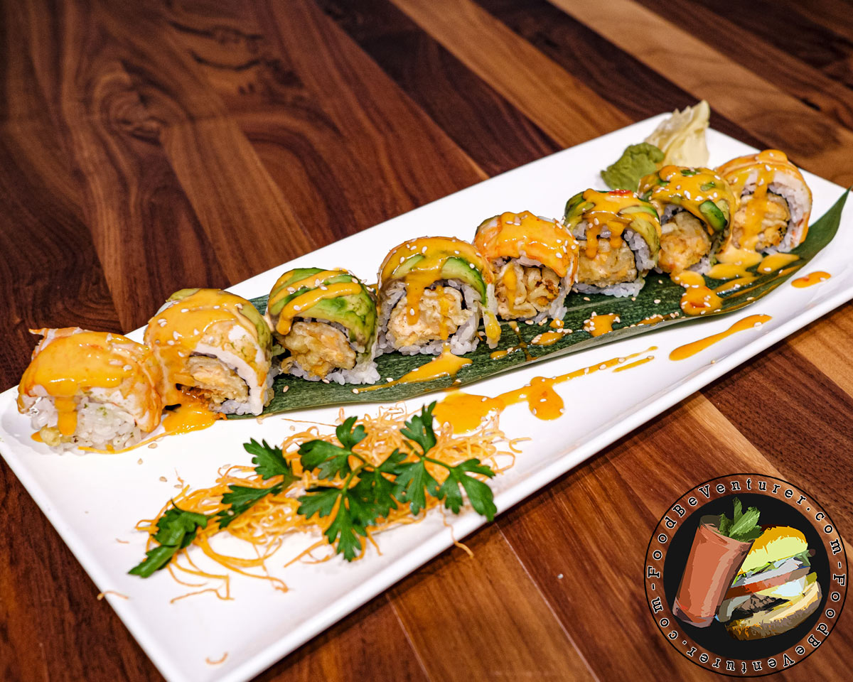 Asian Garden Cockysville MD Drunken Salmon Roll