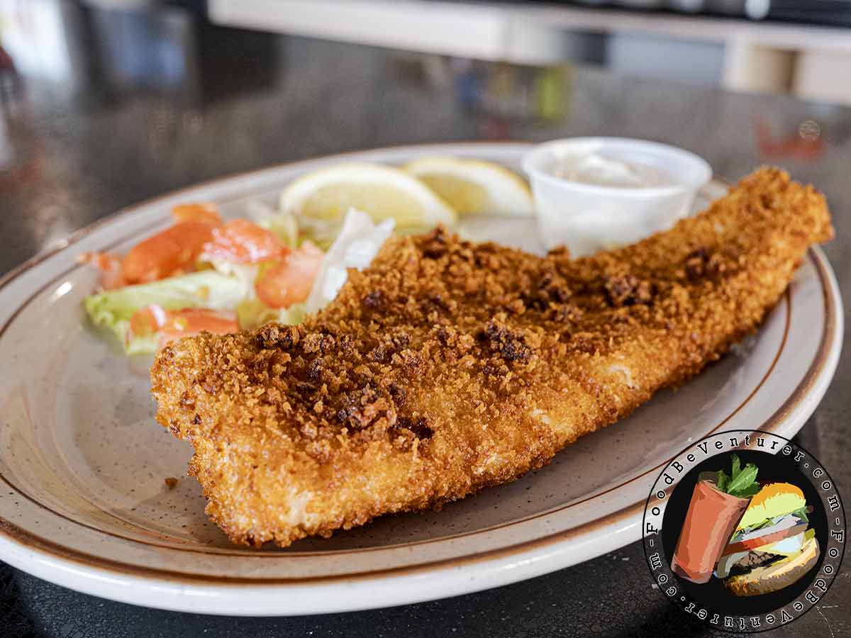 Charles Town Family Diner WV Fried Haddock