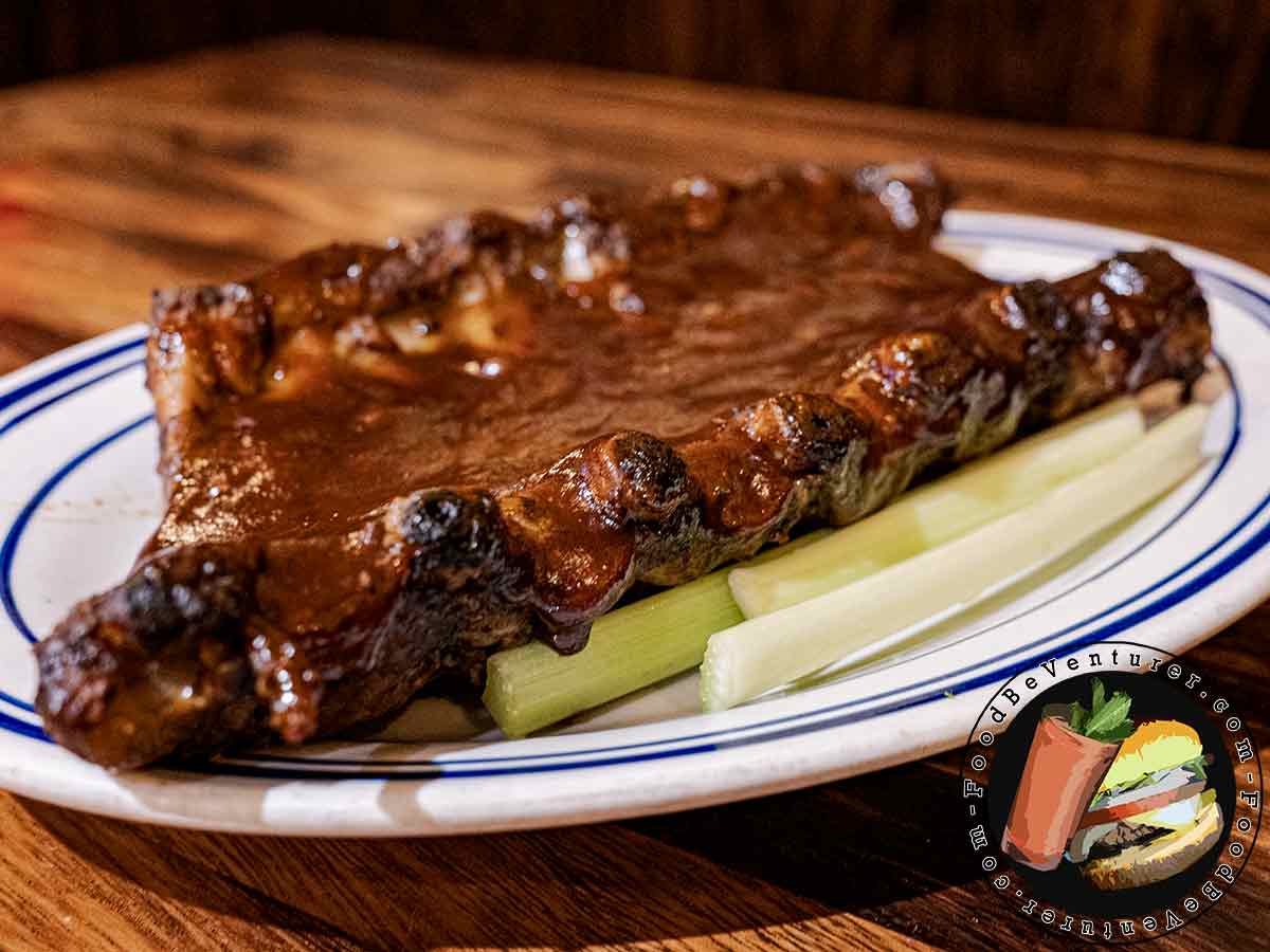 Dukes Grocey Potomac MD Spiced Baby Back Ribs in Bourbon BBQ