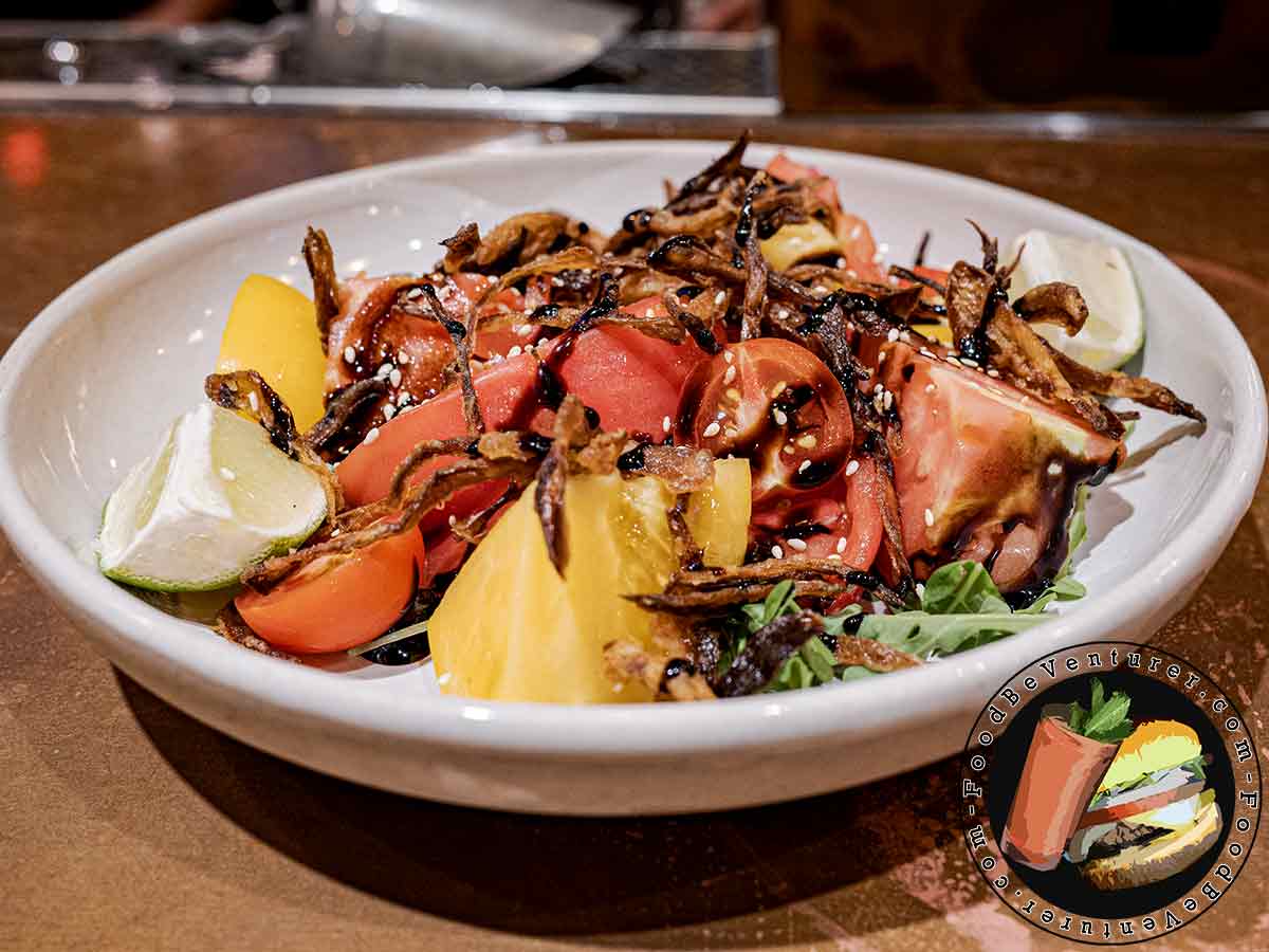 Dukes Grocey Potomac MD Tomato and watermelon salad