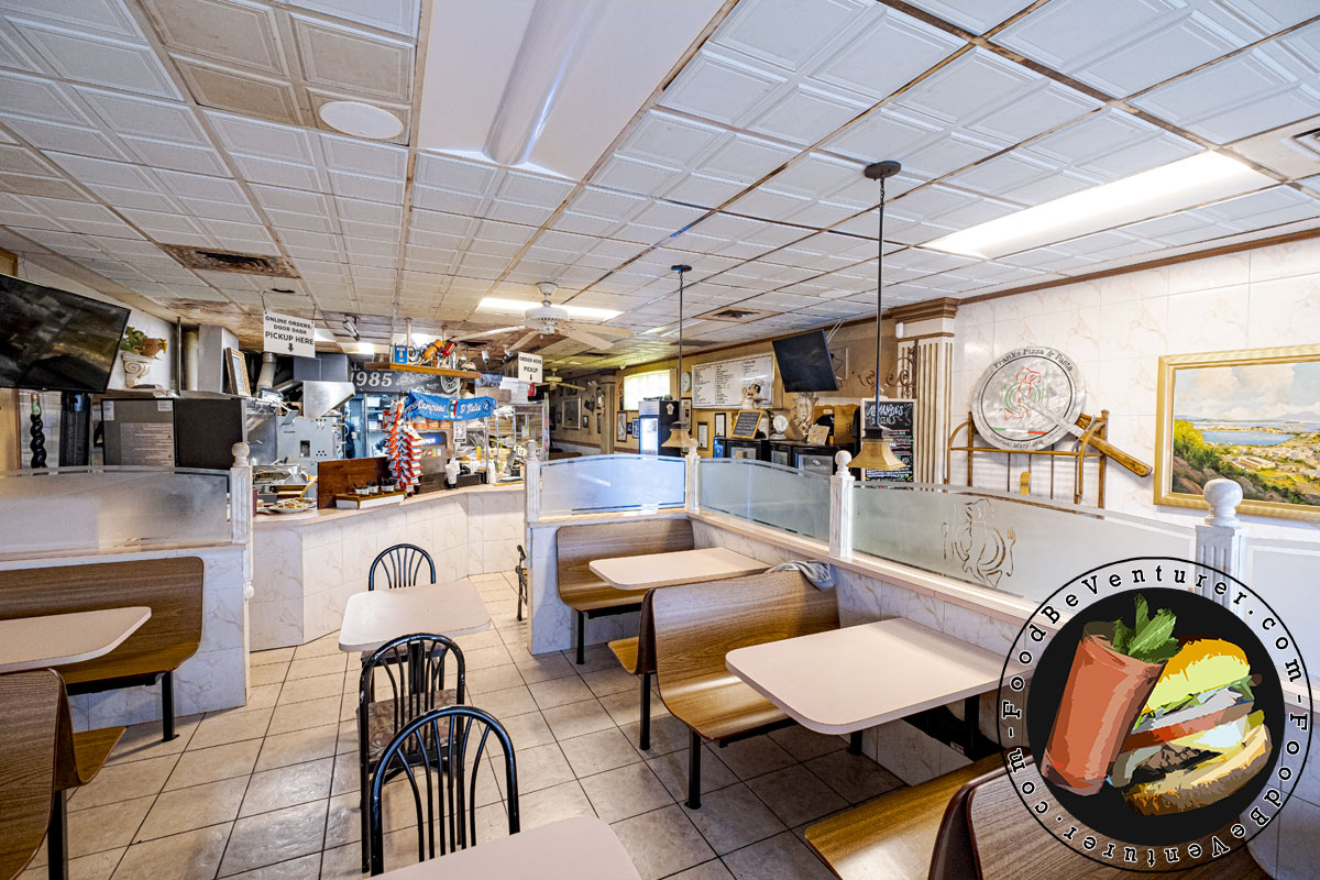 Franks Pizza And Pasta Baltimore MD interior vibe