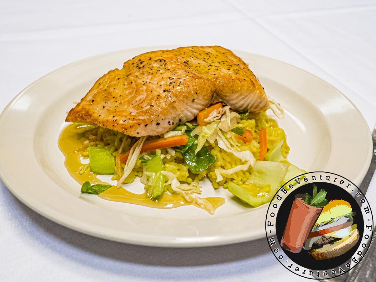 Hull Street Blues Cafe Honey Ginger Salmon