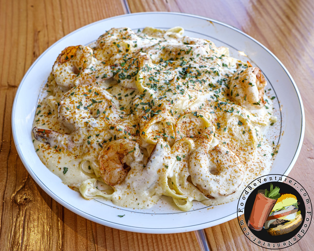 Jumping Out The Pot Shrimp Alfredo