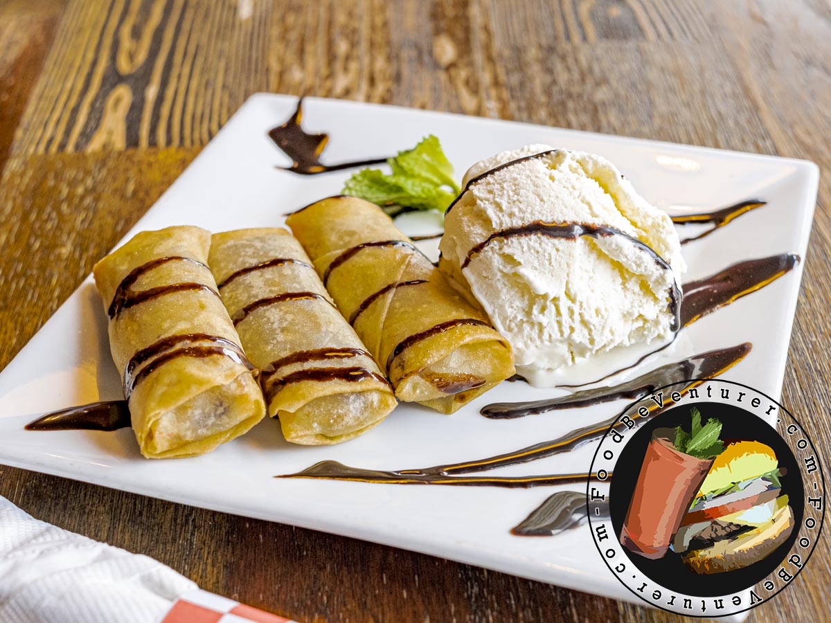 Kims Pho Kitchen Bar Banana Spring Roll