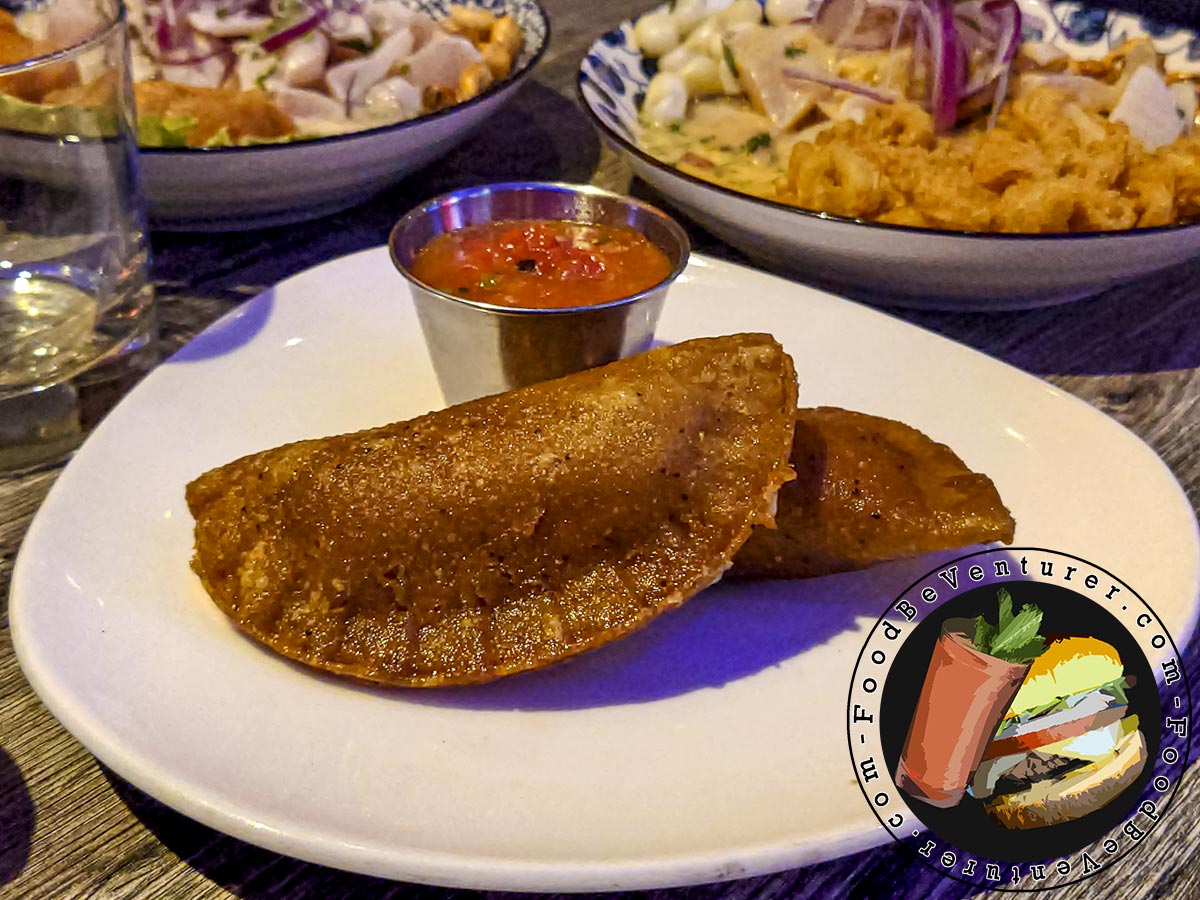 Kumbia Restaurant Rockville MD empanada verde