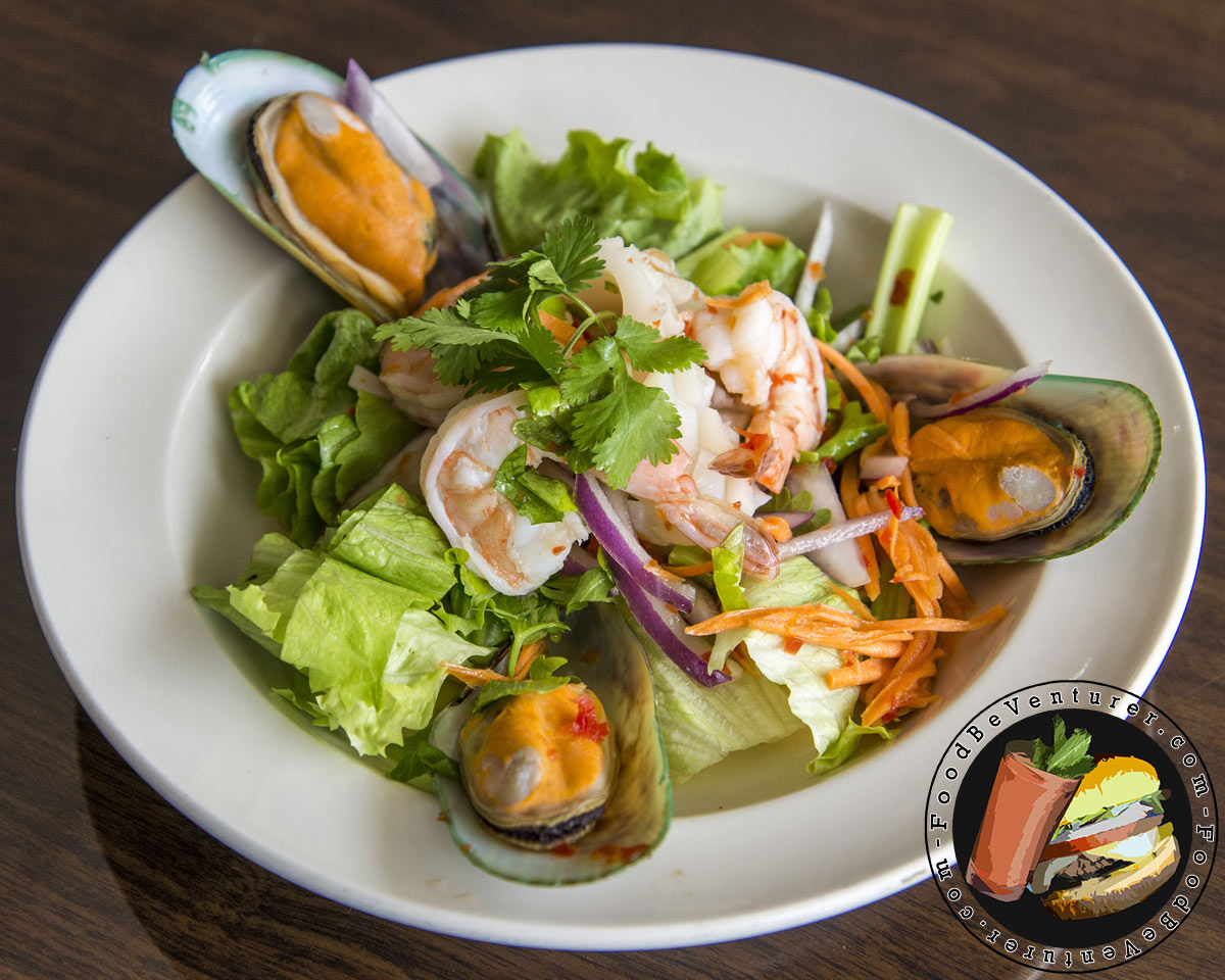 Lamoon Thai Restaurant Silver Spring MD Seafood Salad
