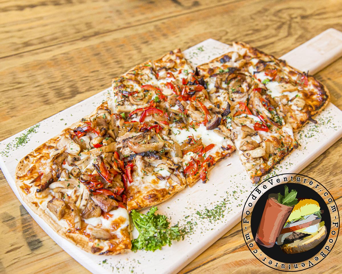Mad Cow Grill Jerk Chicken Flatbread
