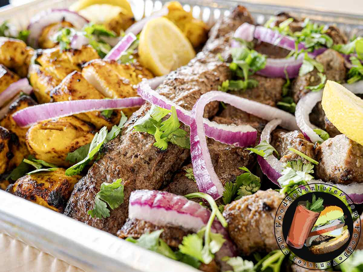 Notos Bites Laurel MD Koobideh Kabob