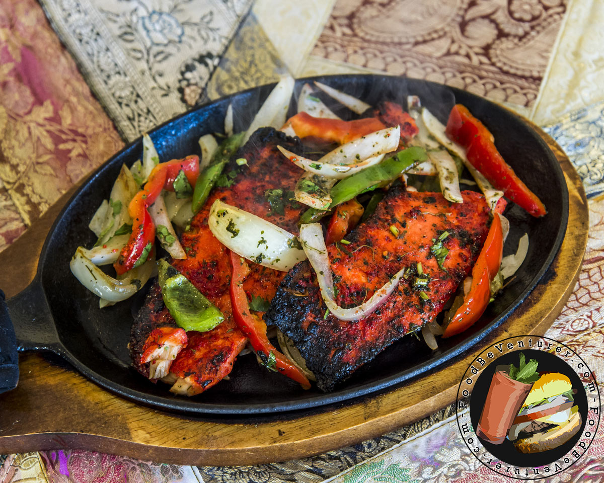 O M Fine Indian Cuisine  Tandoori Salmon Rockville MD