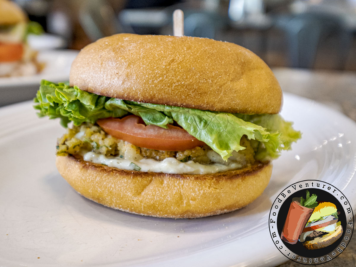Reds Table Reston VA Crab Cake Sandwich