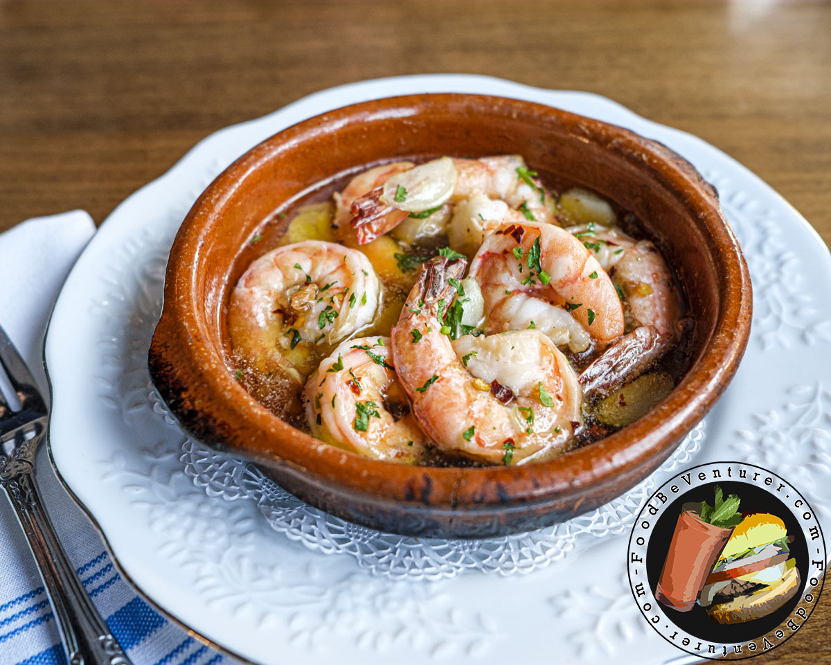 shrimp in a small bowl