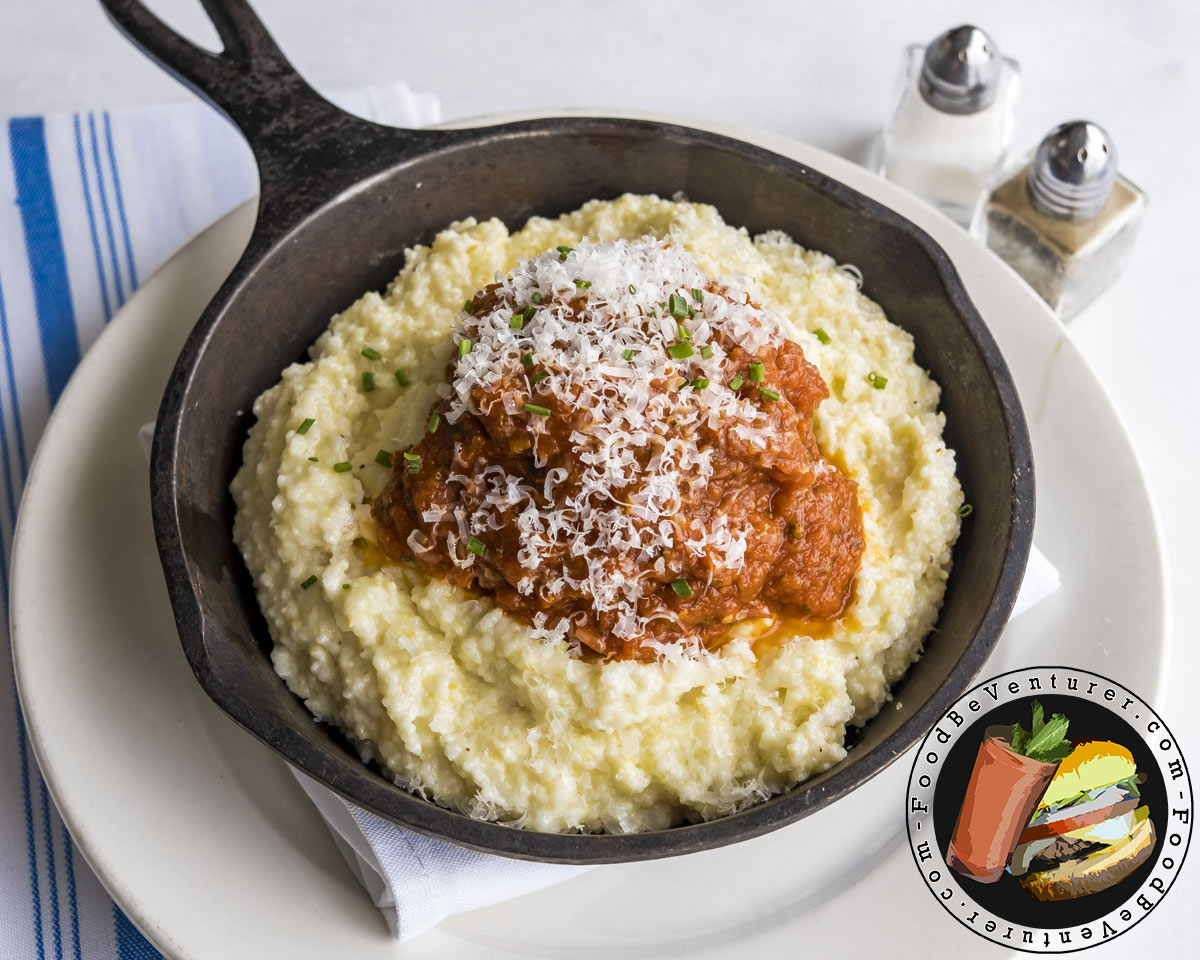 The Grill At Harryman House Meatball Palenta