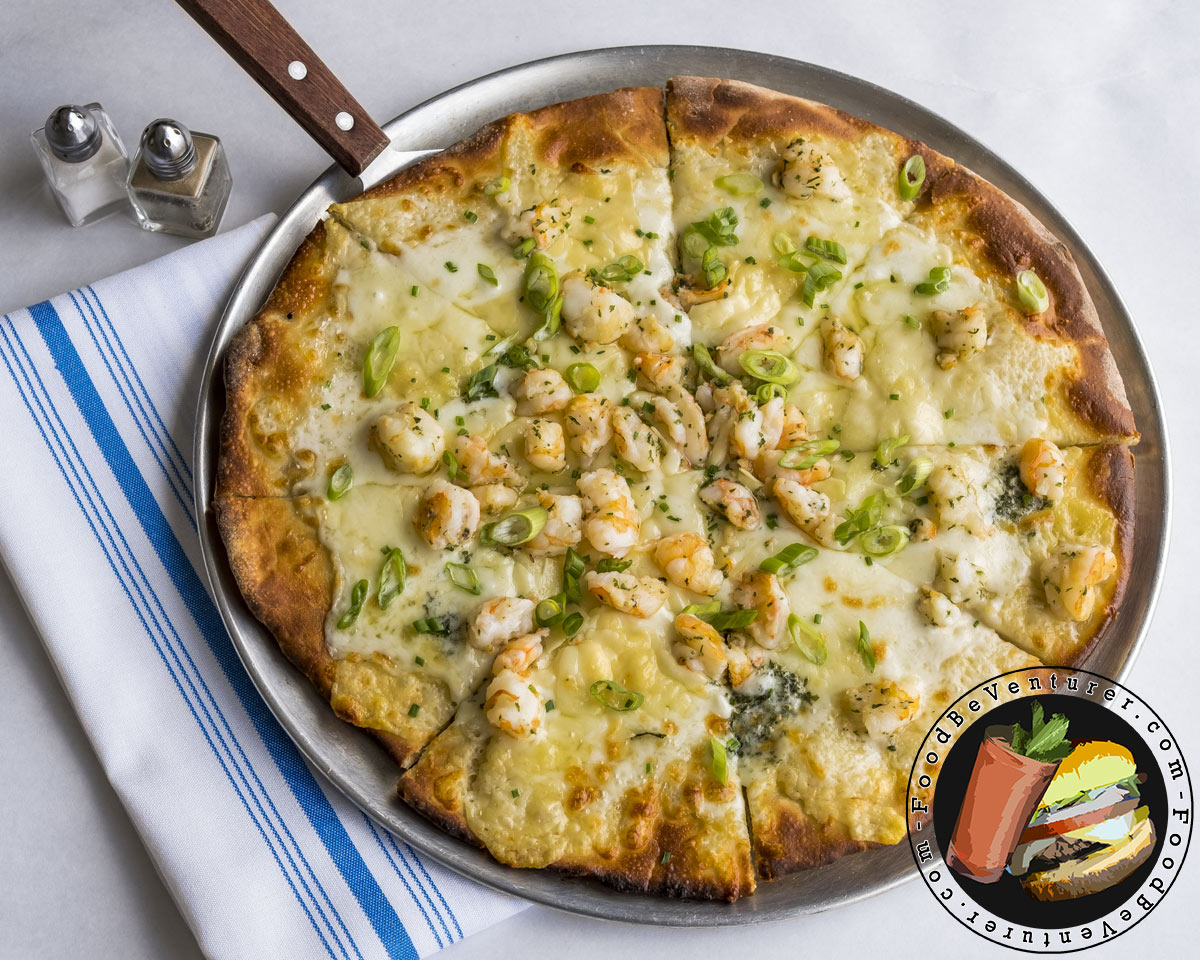 The Grill At Harryman House Shrimp Scampi Pizza