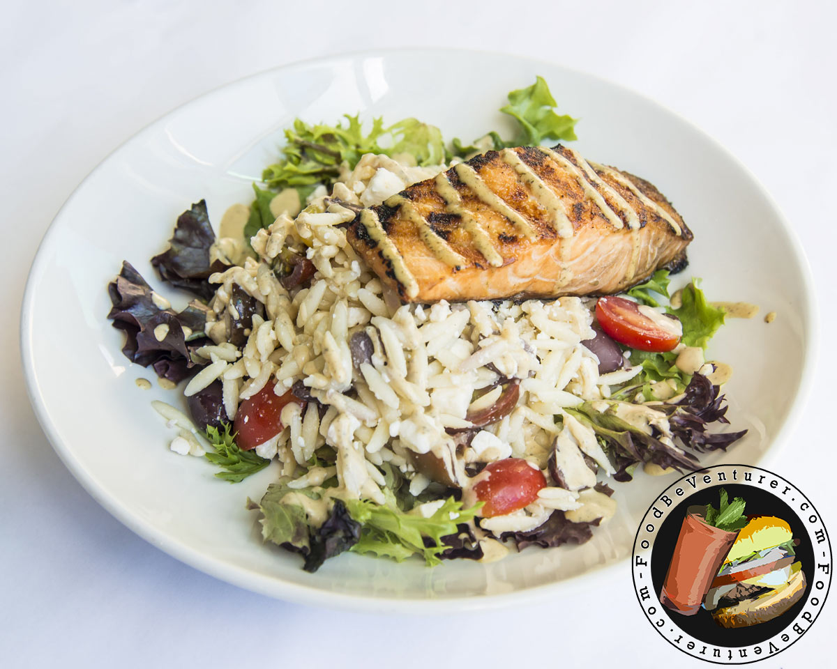 The Grilled Oyster Company D C Mediterranean Salmon Salad