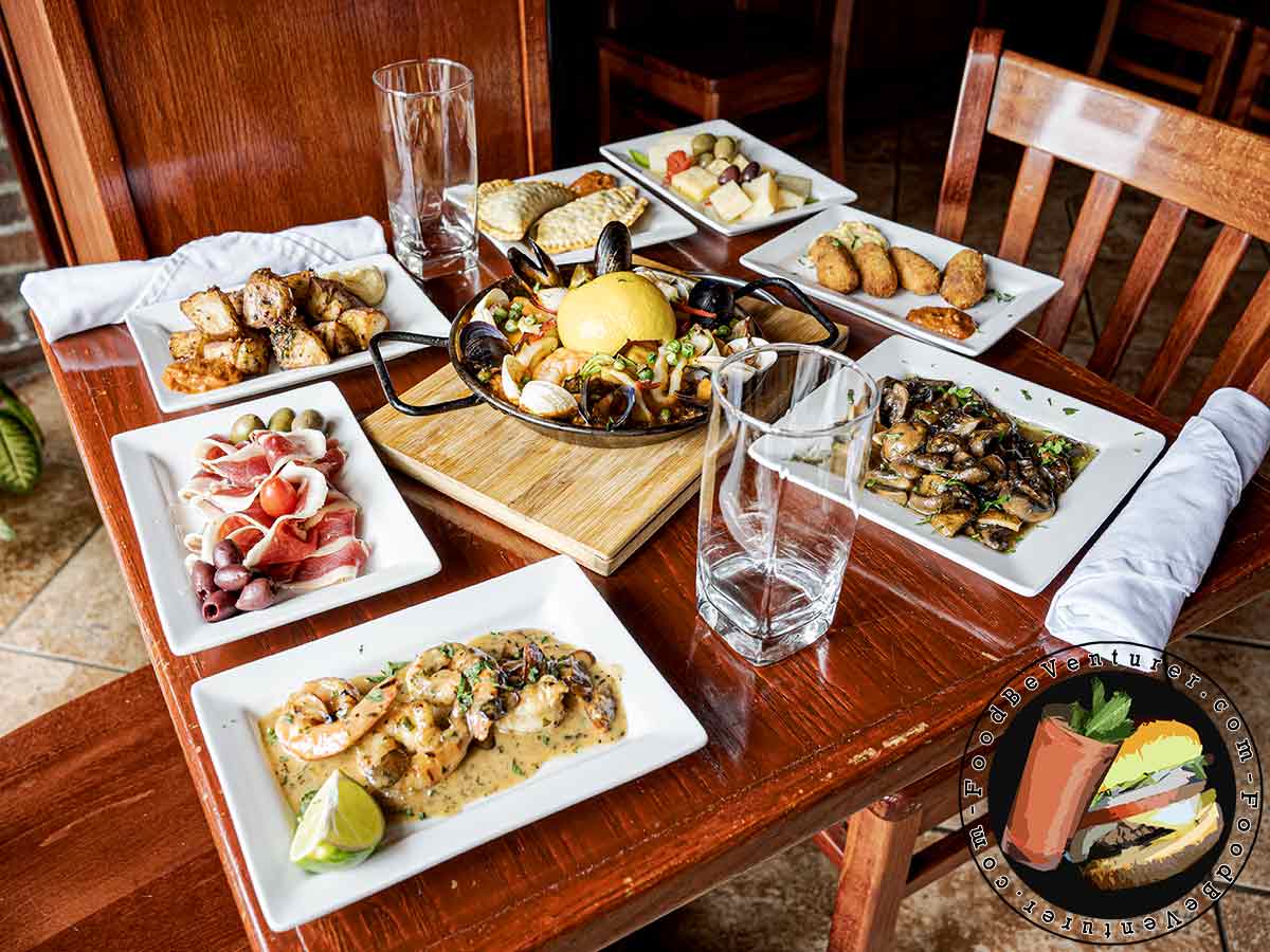 Top Spanish Catering Cafe Washington DC Spread